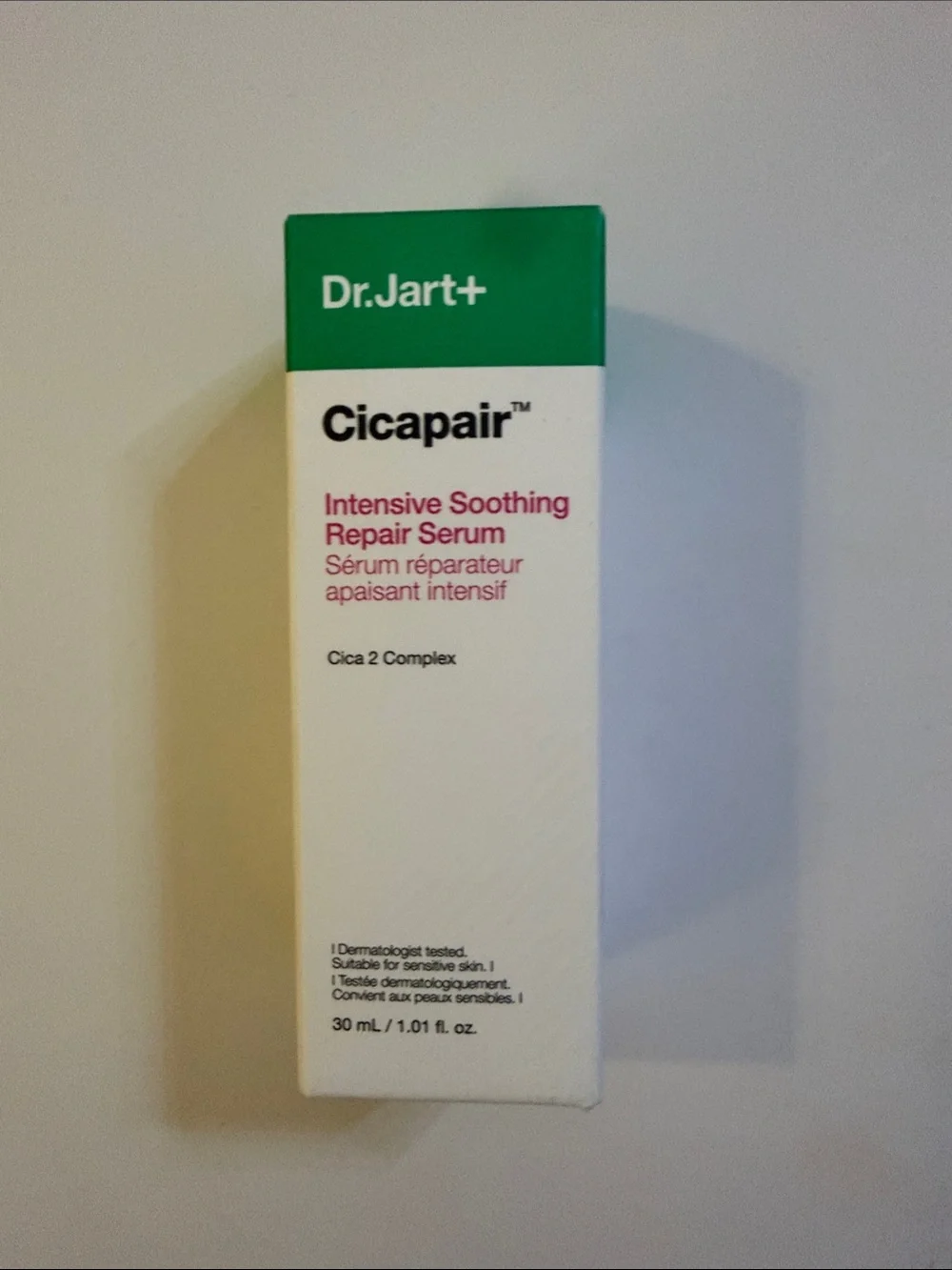 NWT Dr. Jart+ Cicapair™ Sensitive Skin Face Serum For Redness And Barrier Repair